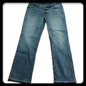 WHBM the flare crop jeans size 29